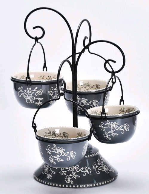 New in Box | Temp-Tations Tree w/ (4) 10 oz. Ramekins Measures 13" | *Retails $70*