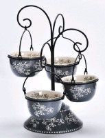 New in Box | Temp-Tations Tree w/ (4) 10 oz. Ramekins Measures 13" | *Retails $70*