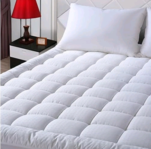 New In Box | EASELAND Olympic Queen Mattress Pad Pillow Top Mattress Cover |Quilted Fitted Mattress Protector Stretches up to 21" | * Retails $62.99 *