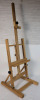 Daler-Rowney Artist Folding Table Easel . Measures 13.5"&times;34" to 13.5"&times;46" . Can hold Canvases upto 25.5" tall - 2