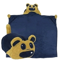 New Comfy Critters Nittany Lion hooded blanket