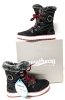 New Size 11 Med Width Women's AQUATHERM Mara Black/Red Winter Boots | Retails Over $150! - 2