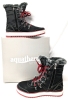 New Size 11 Med Width Women's AQUATHERM Mara Black/Red Winter Boots | Retails Over $150! - 3