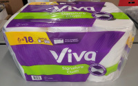 New - 6-Pack VIVA Signature Cloth Towel Rolls .