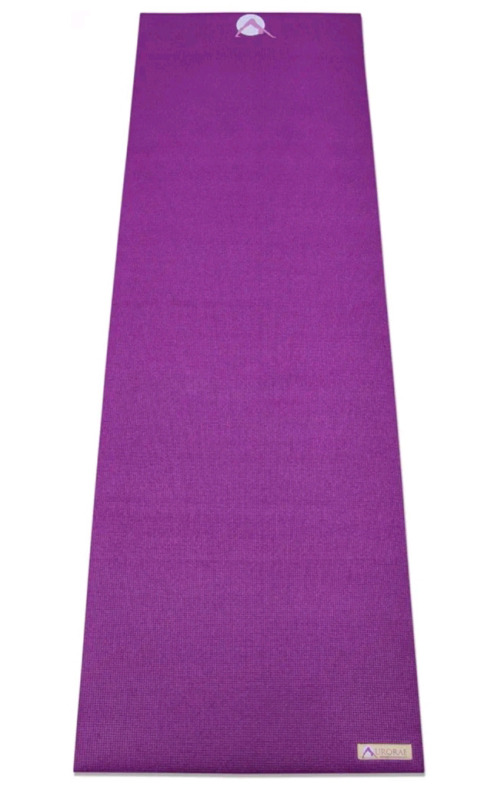 AURORAE Classic/Printed Extra Thick and Long Yoga Mat. Measures 72"&times;24"&times;1/4"