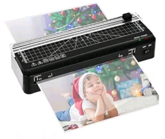 New in Box | Blusmart Dual Mode Hot & Cold Laminator | Box Measures 20" x 7"