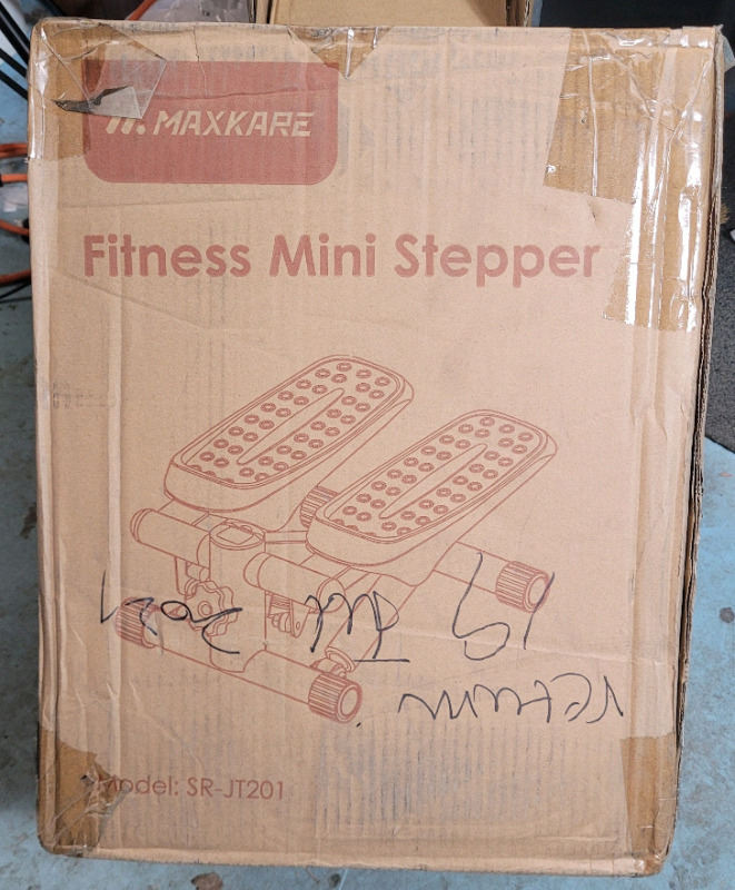 MaxKare Fitness Mini Stepper , Model # SR-JT201 . Amazon Return , As Is - Buzzer not working