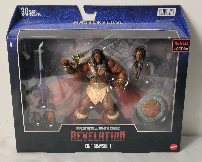 New - Masters of the Universe : Revelation " King Grayskull " 7" Action Figure