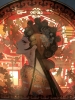 New National Tide Beijing Opera Flower Girl Ancient Style Night Light Light Shadow Paper Sculpture Light - 7.5" Tall - 3