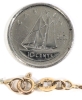 10K Gold Chain Stamped GCC - 16.5" Long - 2