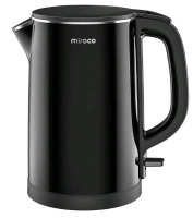 New | Miroco Electric Kettle: Black | Product Dimensions: 8.6 inches (Length) x 6.6 inches (Width) x 9.4 inches (Height)