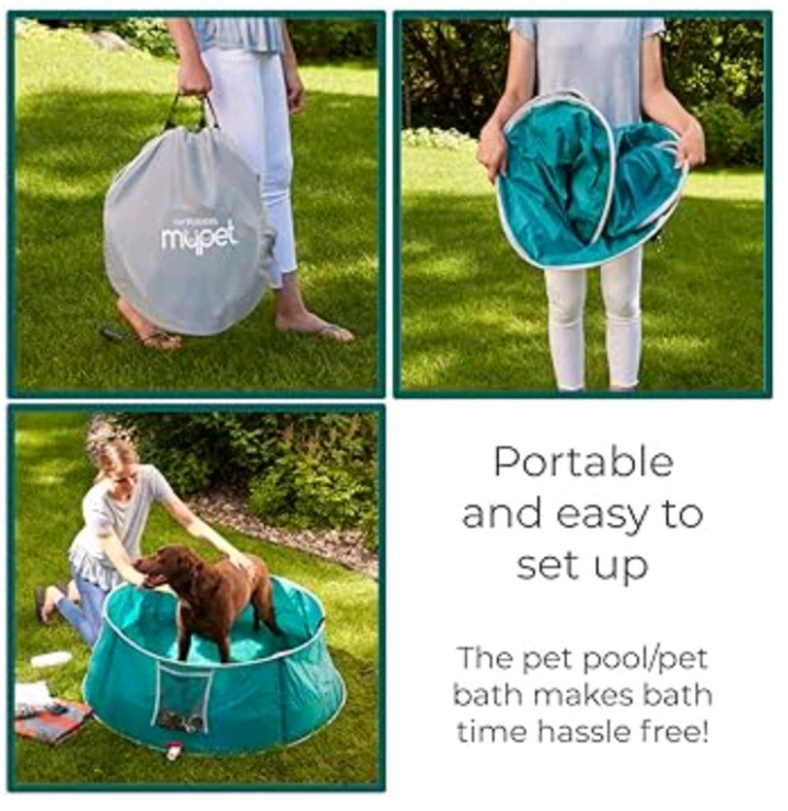 New in Box | MyPet Pet Bath Splash Pool | 48" x 17" | *Retails $75*