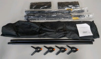 As New Emart 10ft Adjustable Photo/Video Background/Backdrop Stand With Carrying Bag