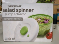 New In Box Faberware Pump-Action Salad Spinner