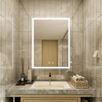 New In Box Newcoco 24&times;32 Inch Ultra White LED Bathroom Mirror High Lumen, Anti Fog