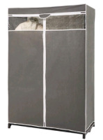 New in Box | 61" x 40" x 19.50" Type A Ease Clear View Wardrobe: Black