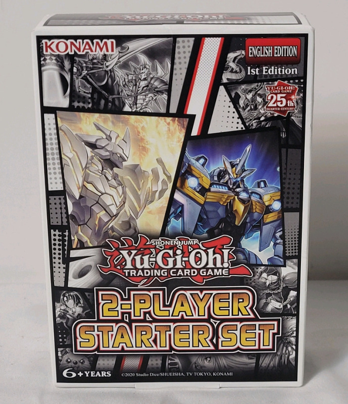 New - Yu-Gi-Oh! Trading Card Game 25th Quarter Century 1st. Edition 2-Player Starter Set , Sealed