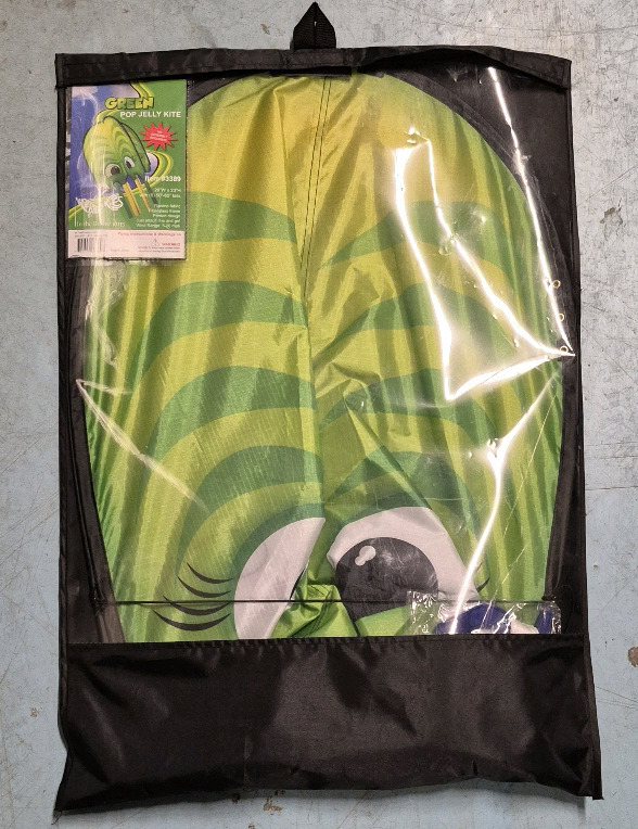 New In The Breeze Kites Green Pop Jelly Lite 20 by 23"