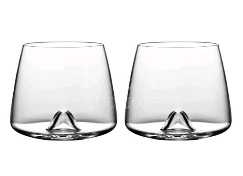 2 New Whiskey Hand Blown Glasses by Normann Copenhagen MCM Style