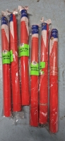 6 New Rolls Red Indoor/Outdoor Carpet Runner 24" by 15ft per Roll - Includes Double Stick Tape