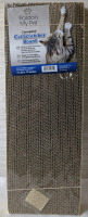 2 New Pardon My Pet Corrugated Cat Scratcher Board with Cat Nip 7.5x20 inches.