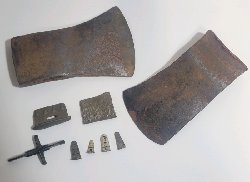 Vintage Axe Heads & Axe Head Wedges .