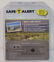 New - Safe-T-Alert RV / Motorhome Hard-Wired Propane Gas Alarm / Detector - 12V, 30 Series, White . Retail $100 . Model 30-442-P-BR