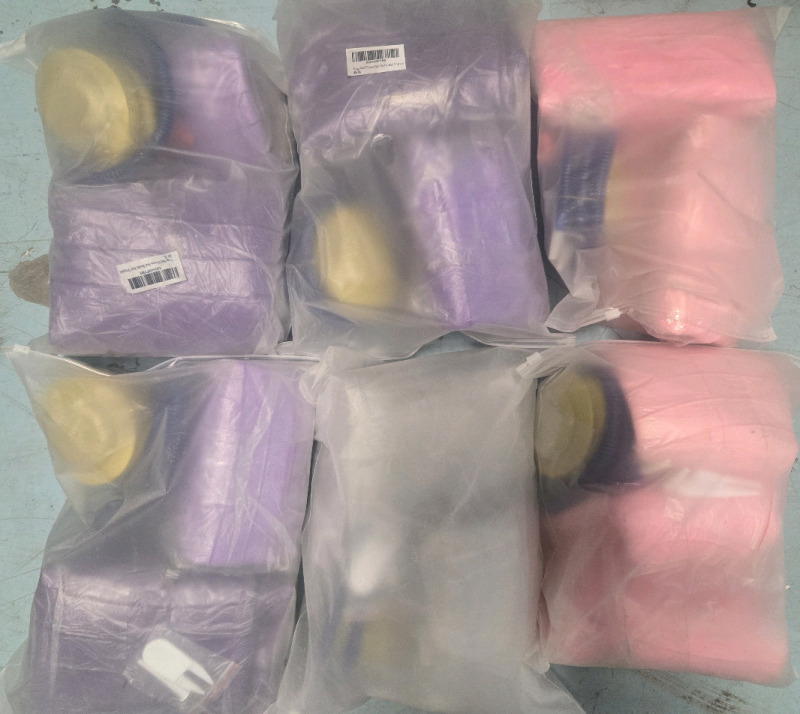 6 New | Packs of 2 Yoga Bodhi Balls: Gray, Pink & Purple | See Photos For Measurements | * Similar Prodcuts Retail $30+ Each ( $180+ Retail )