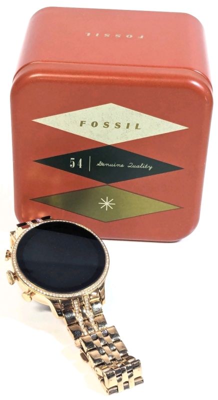 [As-Is] FOSSIL Women's Gen 6 42mm Touchscreen Smartwatch DW13F1 With 8mm Brand & Tin (Untested, No Charger)