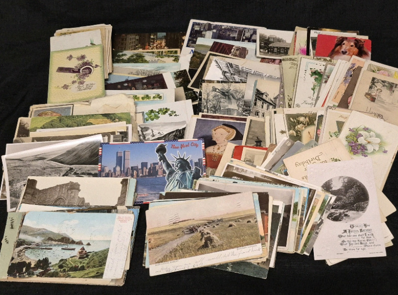 100+ Vintage Postcards From All Around the World- Canada , USA, Europe, Easter, Birthdays +