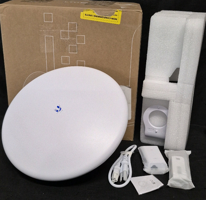 As New in Open Box Ubiquiti LTU Pro 5 GHz LTU Client Radio with Advanced RF Performance - Wireless Access Point, LTU, Outdoor - Retails for $239