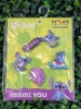 New CROCS Original Jibbitz Charms : DISNEY'S STITCH Tropical 5-Pack Charms | Up to 1.25" Tall