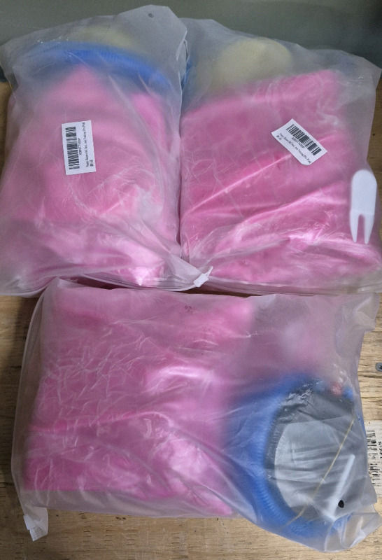 3 New Pink Peanut Yoga Balance Balls | See Measurements in Photos