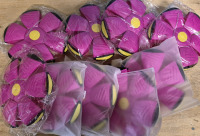 9 New | Pink Flying Saucer Dog Toy 9" Diameter