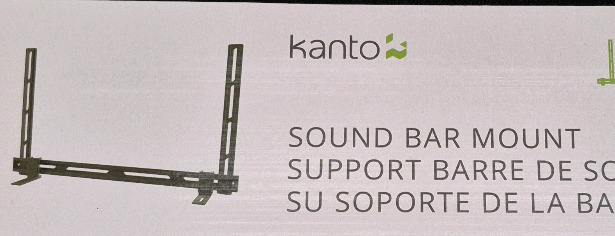 New Kanto Sound Bar Mount