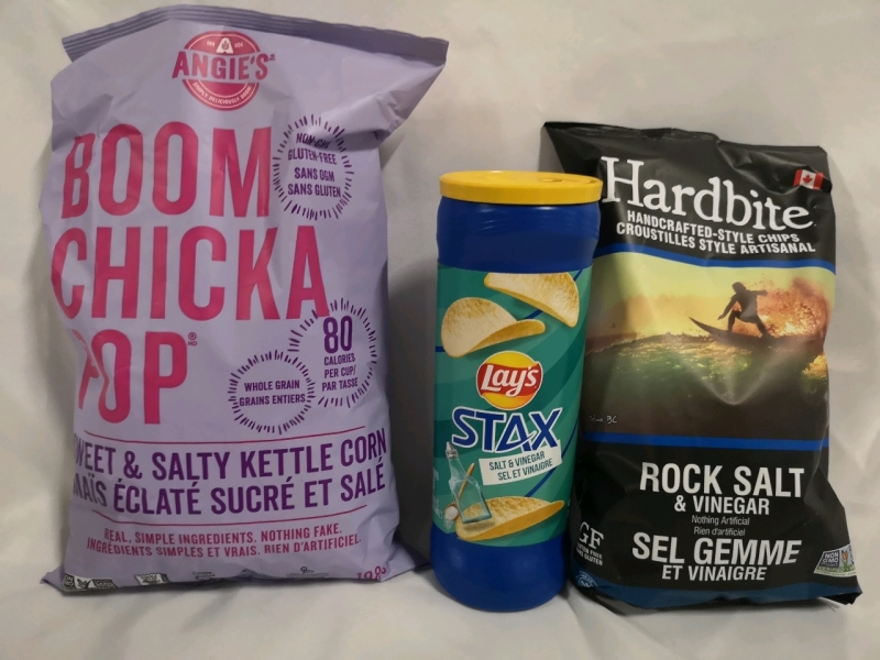 New Lay's Stax Chips + Boom Chicka Pop Kettle Corn +