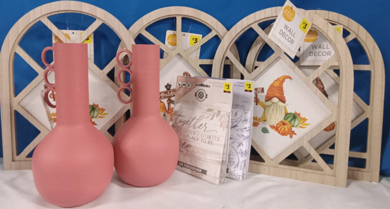 New | Home Decor Lot! Includes Vases, Air Fresheners and More