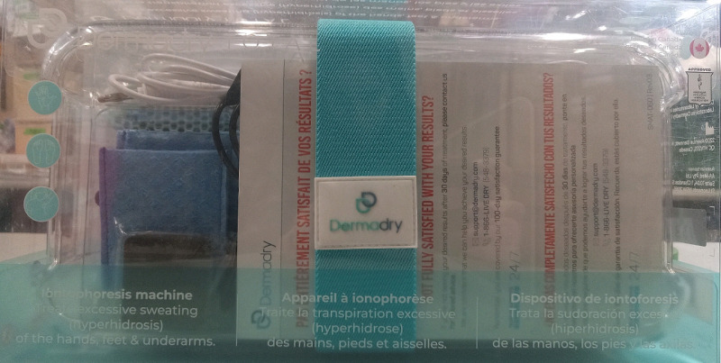 As New | Derma Dry Iontophoresis | *Retails $500*