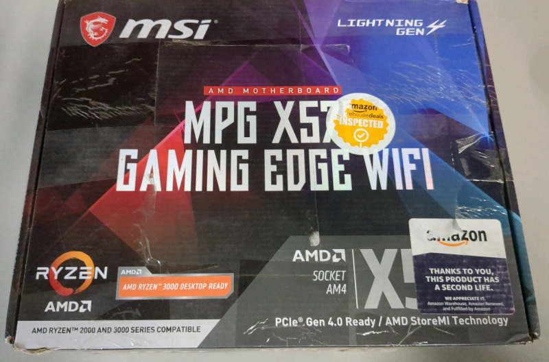 AMD Ryzen MPG X750 Motherboard Lightning Gen 4