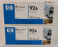 New , Sealed - HP LaserJet 92A C4092A Print Cartridges for HP LaserJet 1100 - 3200 - 3220