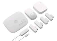 As New - Ooma Smart Security 8-Piece Home Security Starter Kit w/Water Sencor and Siren . Amazon Return - Open Box . Complete