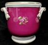 Vista Alegre Porcelain Hand Painted Jardiniere Pot Planter / Cachepot #90 Made in Portugal - 6.25" Diameter &times; 6.25" Tall - 3