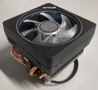 As Is AMD Wraith Prism RGB LED CPU Heatsink Cooler AM4 OEM Retails Over $80