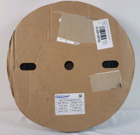 New - DEEM Thin Wall Heat Shrink Tubing Roll , 30mm diameter &times; 50meters . Black . Model # DM-T125