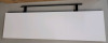 6 New White Wood Floating Shelves , measures 36"&times;10"&times;1" each . Wall Hardware not included - 2