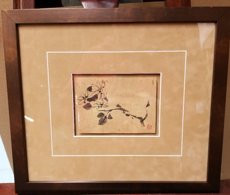 Framed art print 14 1/2" by 12"