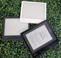 [As-Is] 3 KOBO Rakuten E-Readers : 2&times; Libra 2, 1&times; Sage : For Repair or Salvage