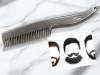 Richard Avedon Sterling Silver Beard Mustache Comb Vintage Stamped - 6