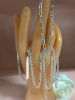 5 X Bracelets Assorted Chain Links Lobster Clasps Approximately 6 Inch 2&rsquo;&rsquo; Extenders - 4