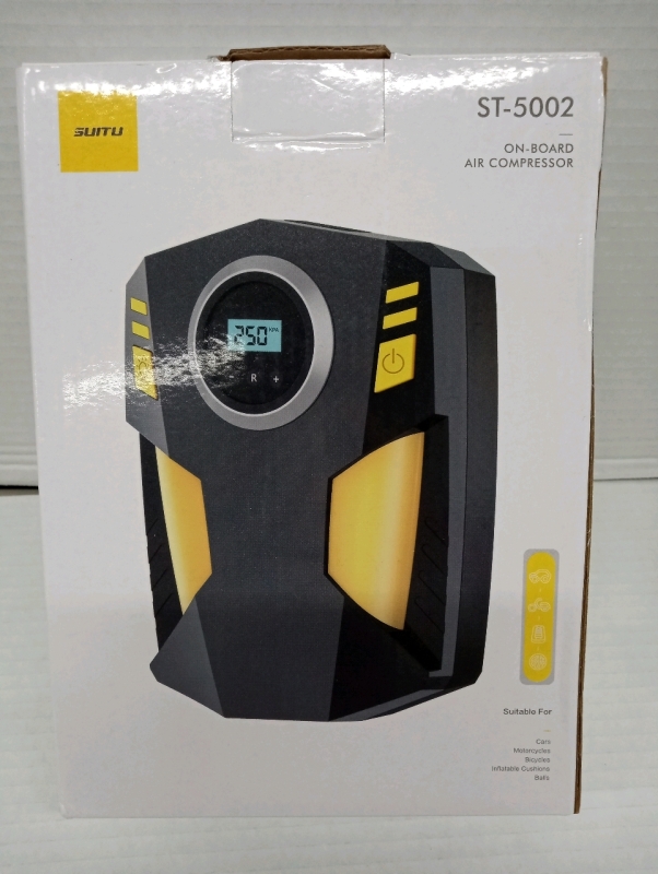 New Suitu On-Board Air Compressor ST-5000 Retails over $50